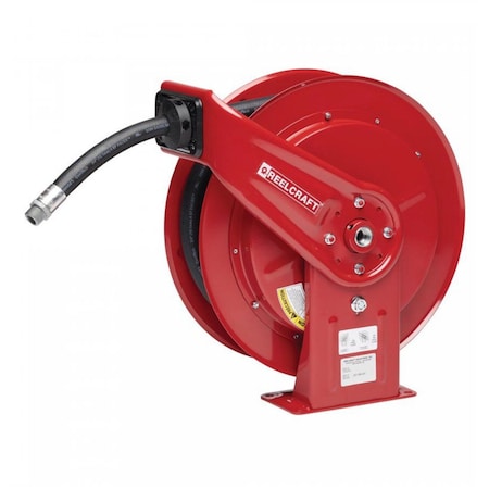 Reelcraft 3/4in x 35 ft. 50 psi, Fuel Hose Reel with Hose FHD79035-OLP